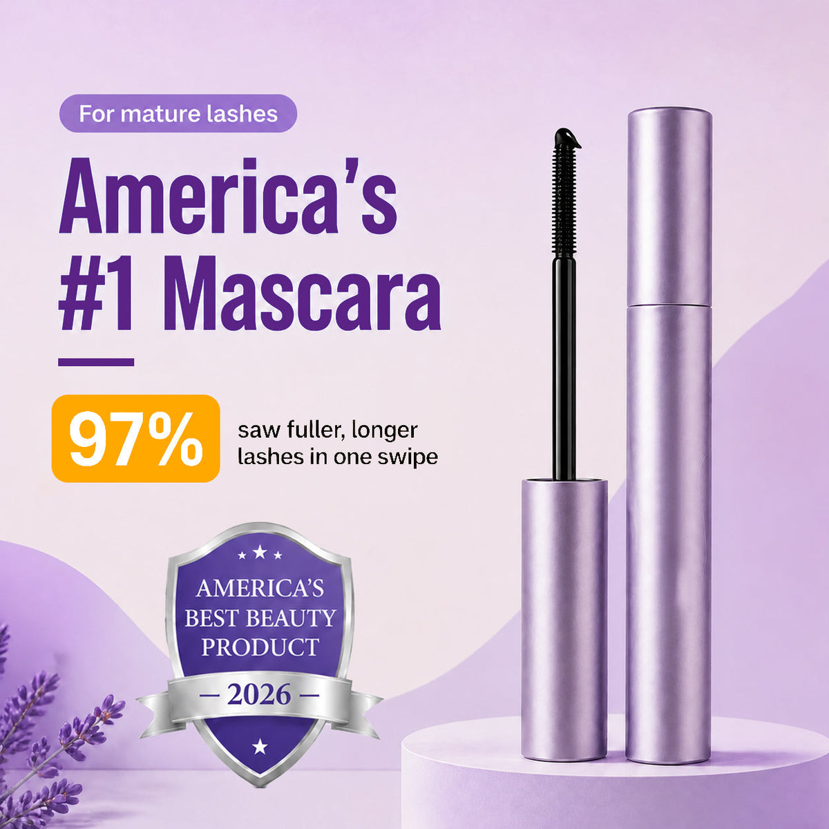 💖Trusted-by-over-50-000-women💖 Mascara - For Mature Lashes