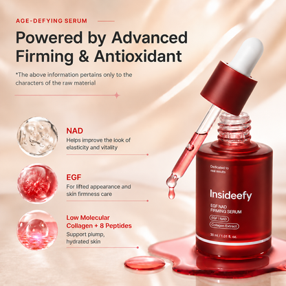 Insideefy EGF Firming Serum| Korean Skincare Visibly Smooth Fine Lines & Bring Back Plump Youthful Radiance