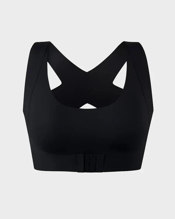 LAST DAY PROMOTION - 50% OFF Front Closure Cross-Back Wireless Posture Bra
